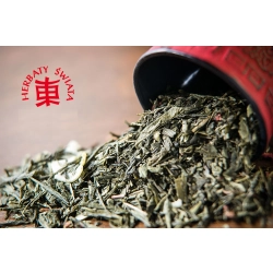 Herbata zielona sencha POZIOMKOWA